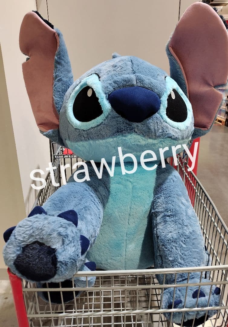 スティッチ　コストコ　特大　ぬいぐるみ　ブランケット付♥　ディズニー