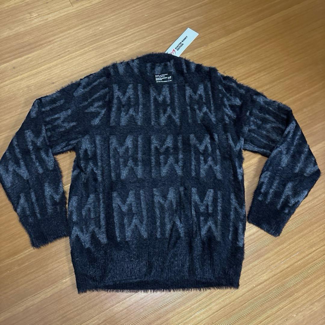 新品タグ付き〉 ♥︎マスターバニー♥︎ シャギーロゴセーター サイズ①