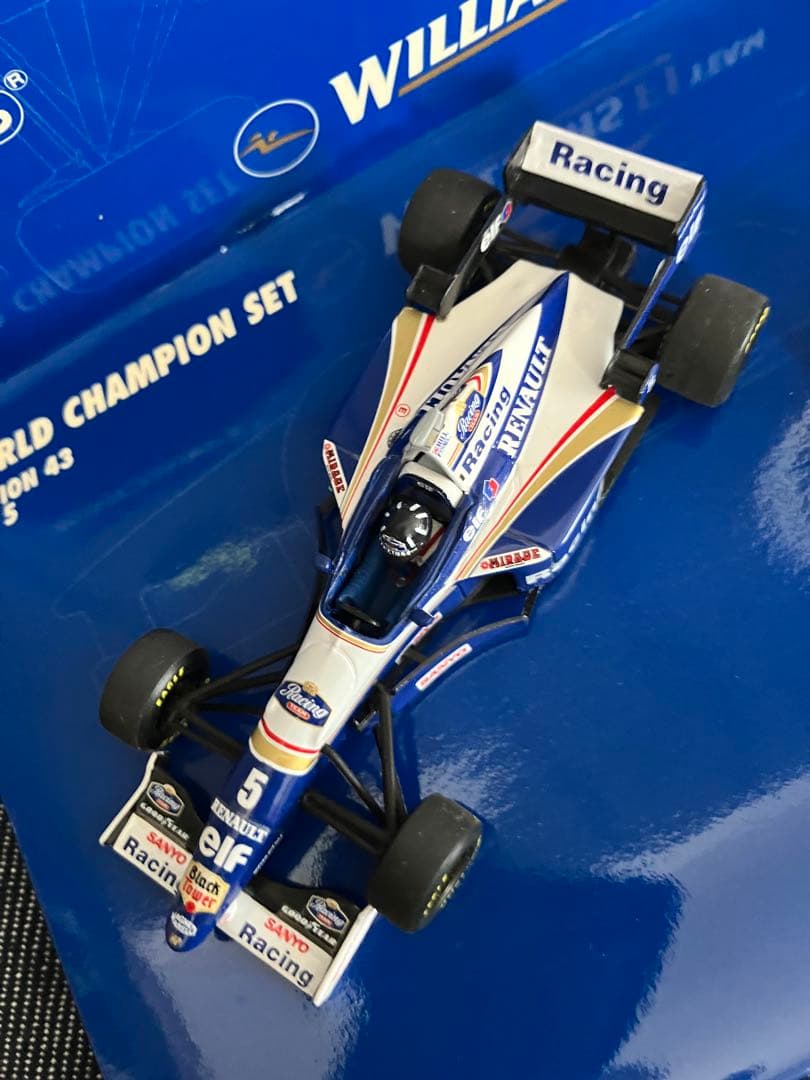 ミニチャンプスF1 1/43 WILLIAMS FW18、FW19 デカール付