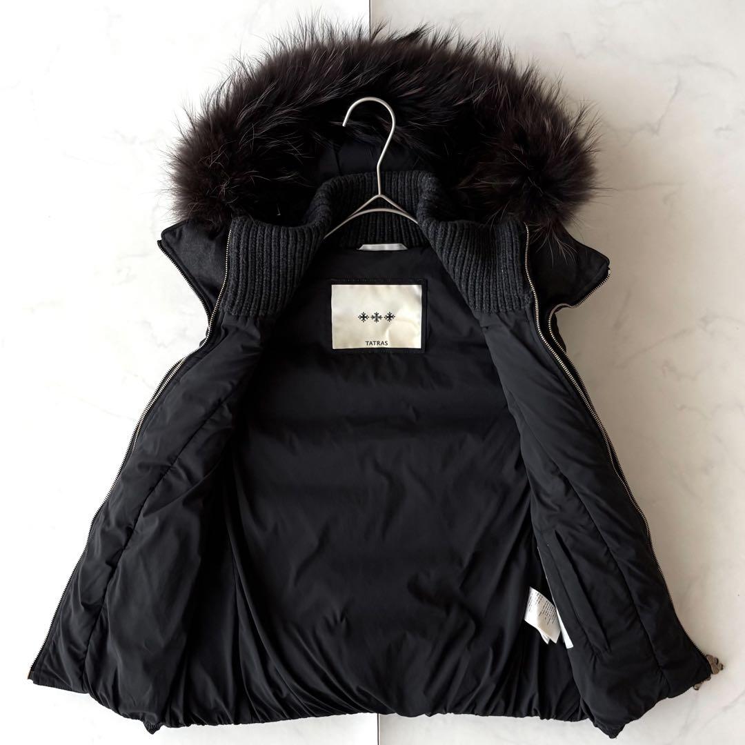 美品✨TATRAS FAGLIA シルク混 ダウンベスト - メルカリ