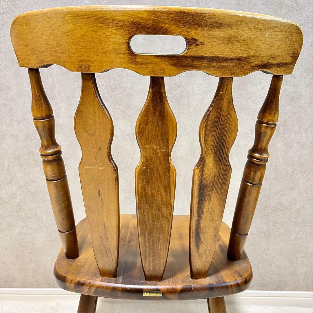 小泉産業 ウィンザーチェア ダイニングチェア アンティーク コイズミ