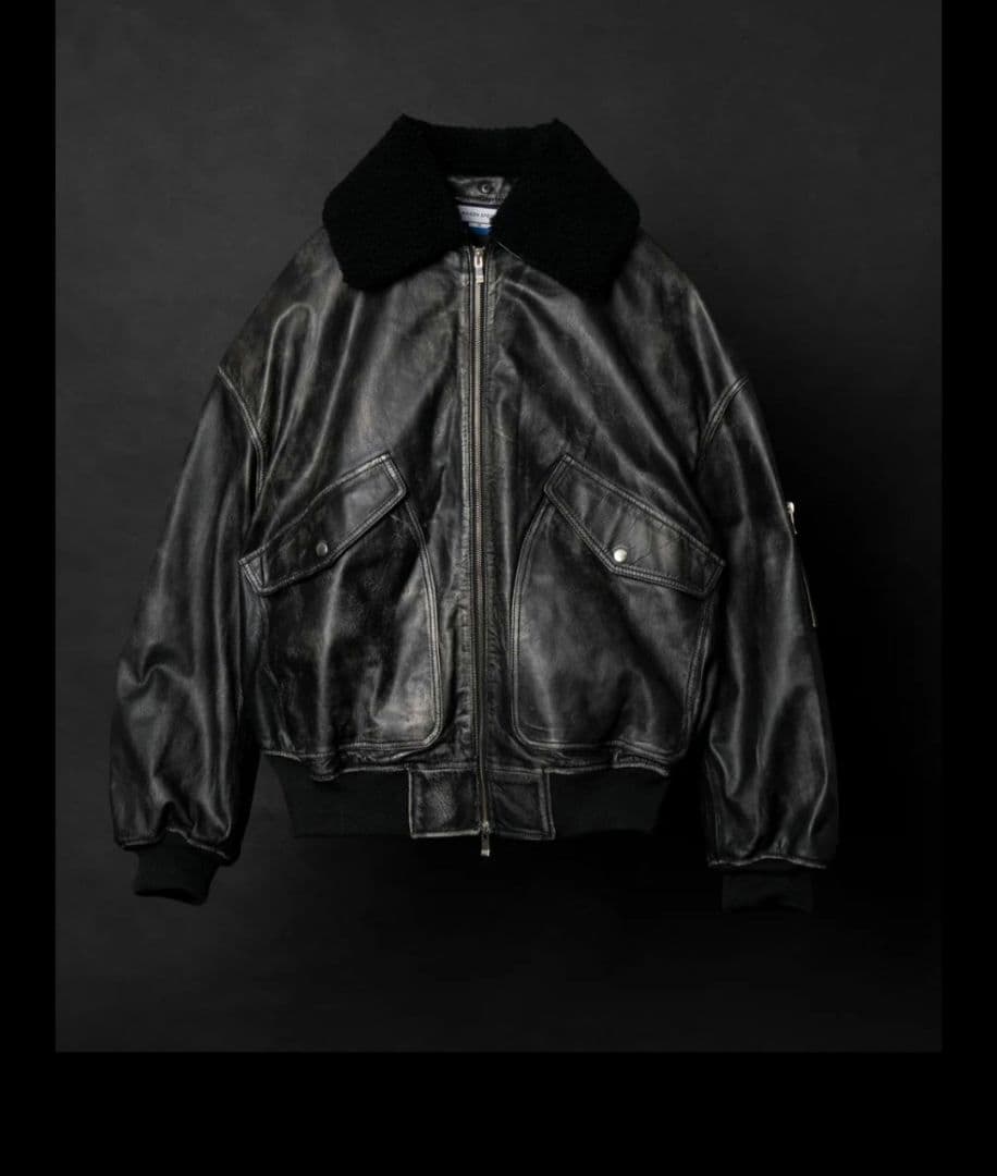 メゾンスペシャル フライトジャケット G-1 レザージャケット 1サイズ