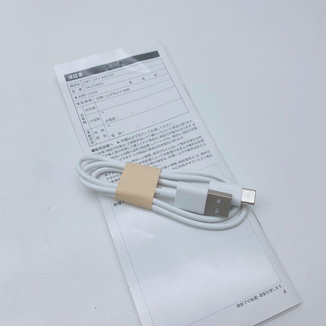 《付属品完備⭐️ほぼ未使用》 サロニア EMS リフトブラシ