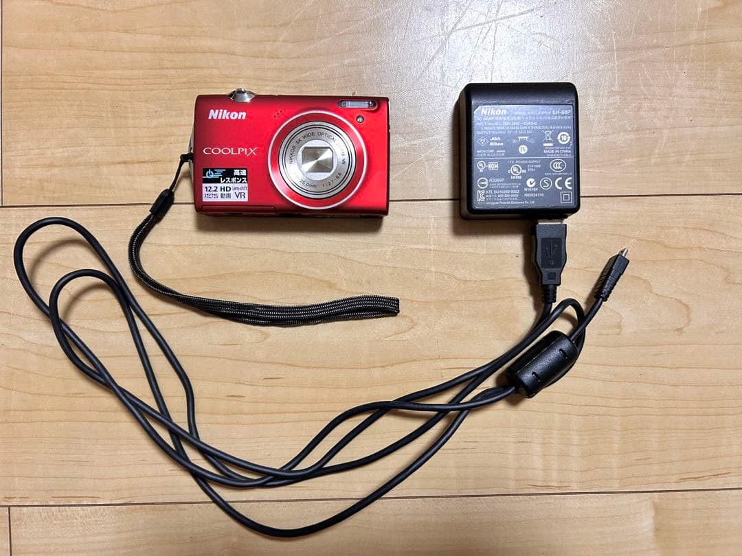 Nikon COOLPIX S5100 レッド 12.2MP【良品】