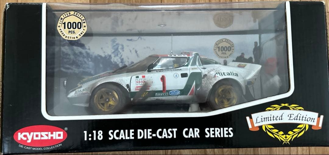 京商 1/18 ランチア　ストラトス HF アリタリア　ジオラマ 京商 1/18 ランチア ストラトス HF アリタリア ジオラマ - メルカリ