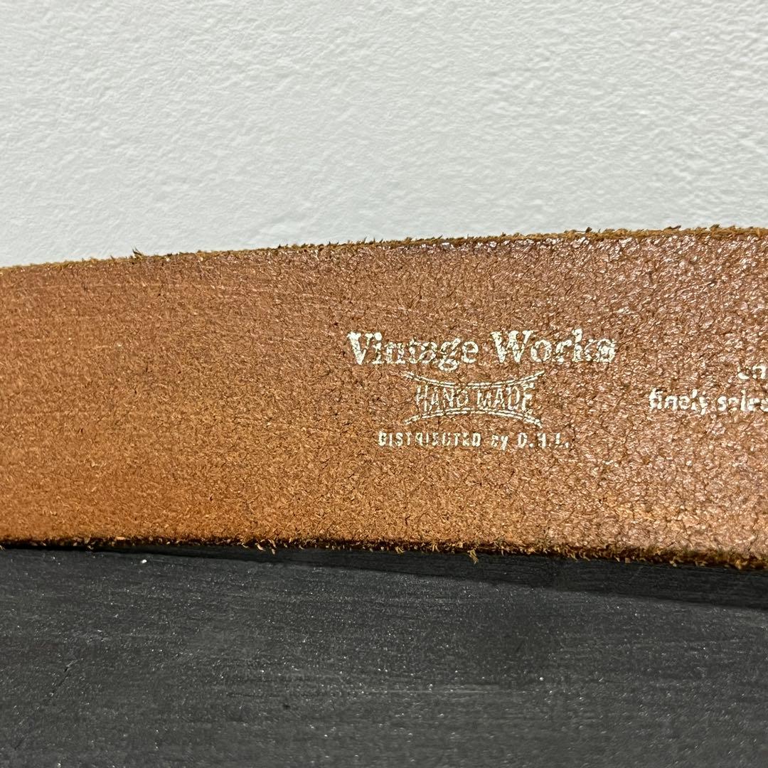 《Vintage Works》リングレザーベルト 117223
