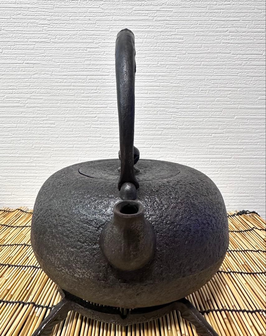 未使用品、供箱等付属品付 南部岩鋳三代目清茂作 25