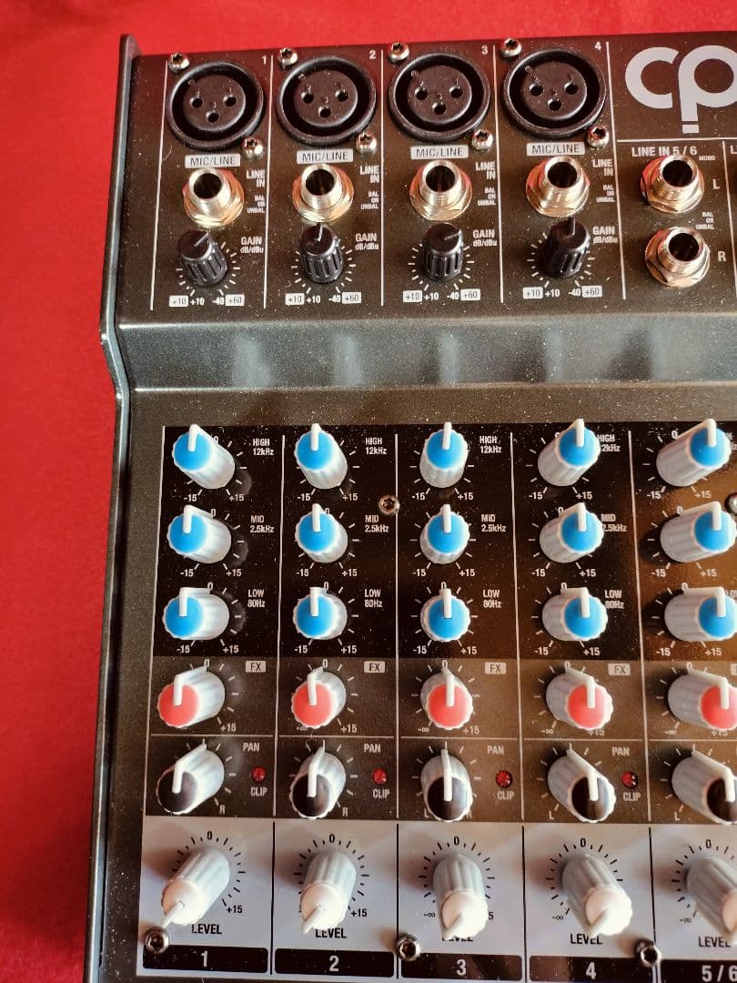 CP AM802FX 8チャンネルミキサー - メルカリ