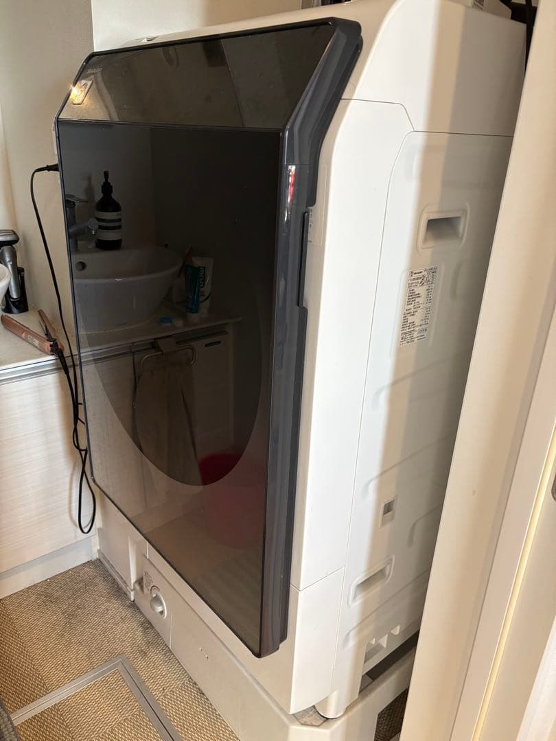 SHARP シャープ ES-W113-SLドラム式洗濯乾燥機 シャープ SHARP ドラム式洗濯乾燥機 (左開き) 洗濯11.0kg 乾燥6.0kg