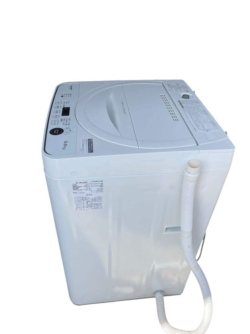 【直接引き取り限定】 SHARP ES-GE5E 5.5kg 洗濯機 2021年