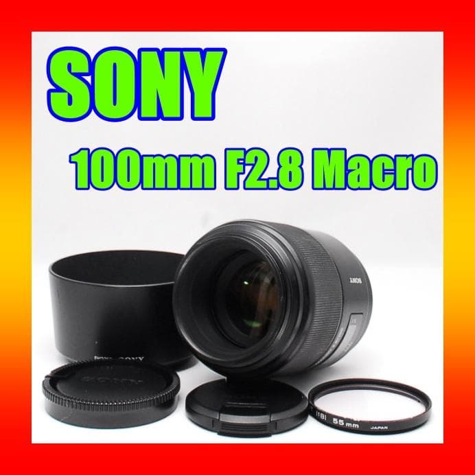 SONY ソニー 100mm F2.8 Macro マクロ SAL100M28 Amazon.co.jp: SONY 100mm F2.8 Macro SAL100M28 : 家電＆カメラ