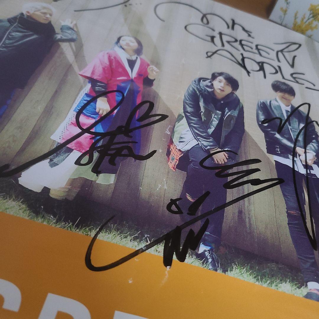 【激レア】ミセス 直筆サイン入りポスター Mrs.GREENAPPLE