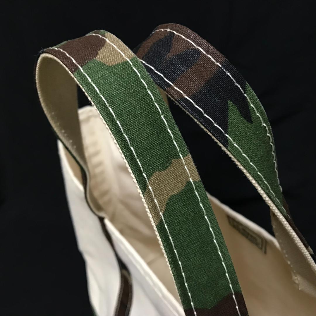 L.L.Bean BOAT AND TOTE BAG L グリーンカモ 迷彩