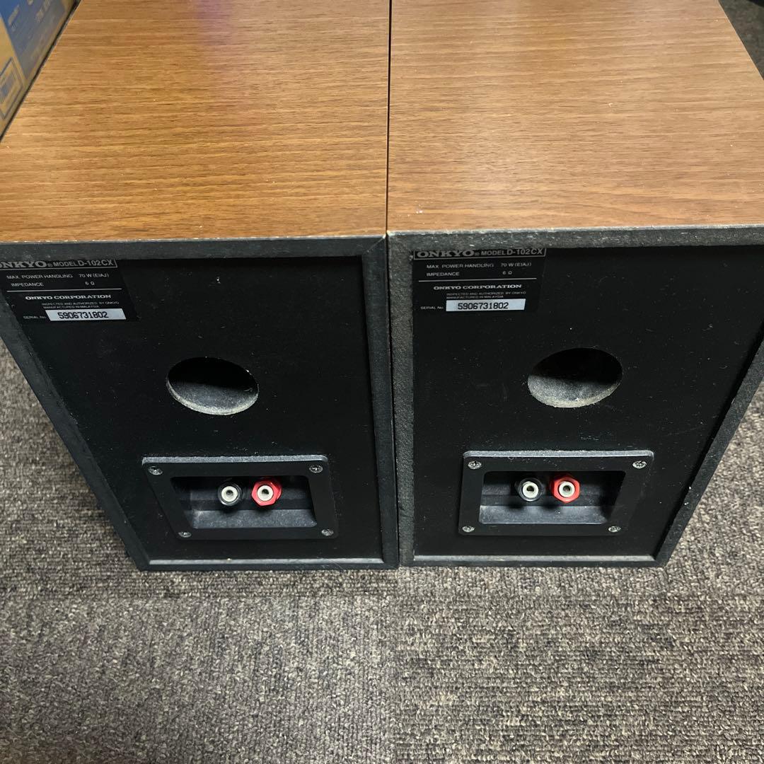 ONKYO D-102CX スピーカー ペア ブックシェルフ - メルカリ