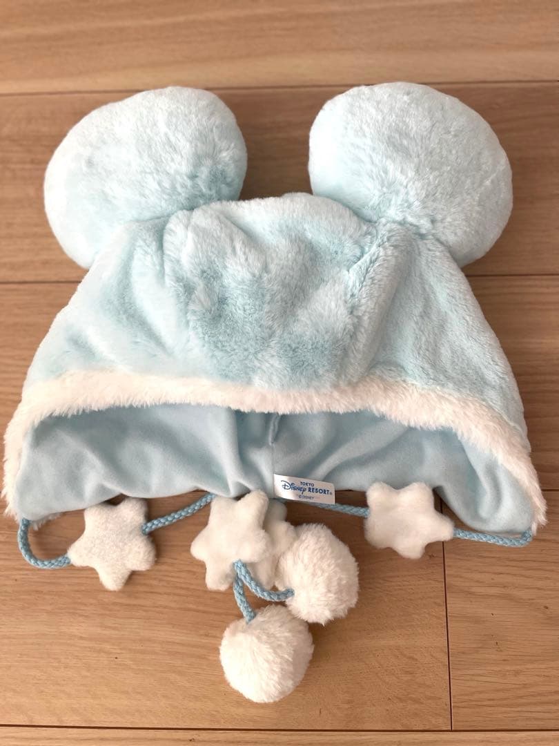 ディズニー ファンキャップ 星 パステル ピンク 水色 ミッキーミニー