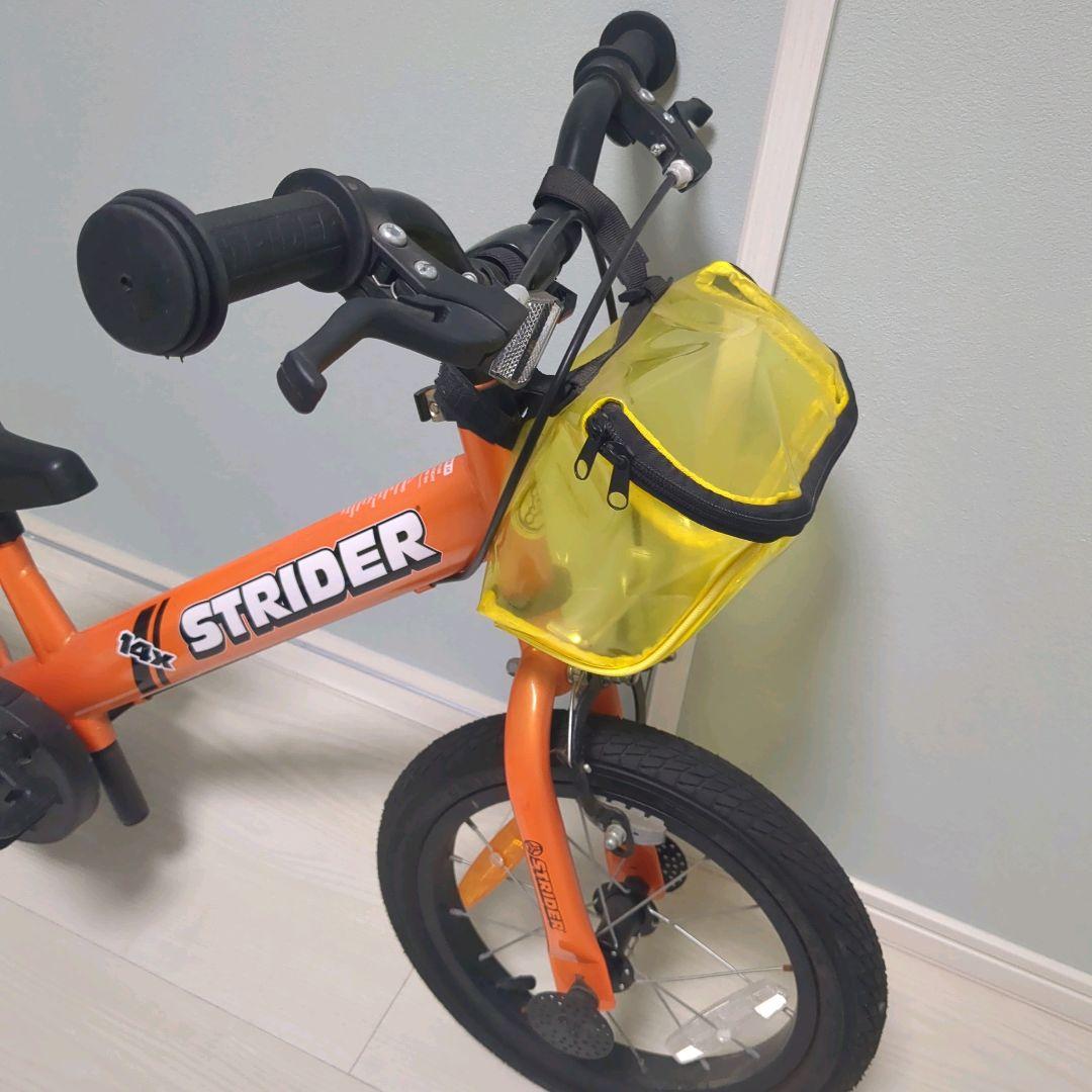 純正収納カゴ付き】 STRIDER 14x オレンジ ストライダー - メルカリ