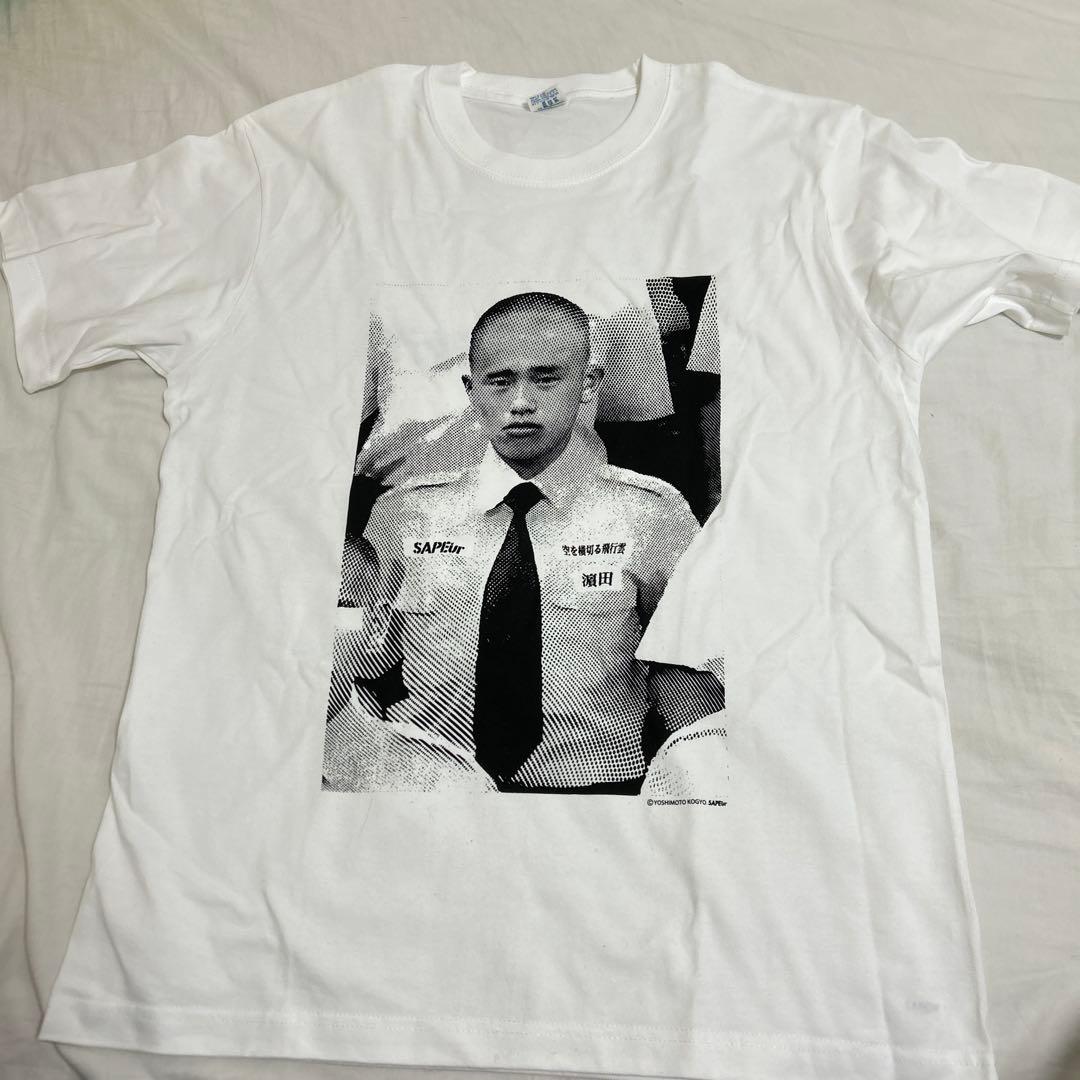SAPEur × 浜田雅功 コラボTシャツ 白 Mサイズ - メルカリ