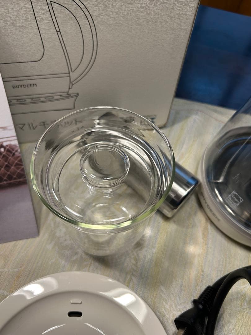 BUYDEEM 薬膳マルチポット 1.5L 95102 ホワイト