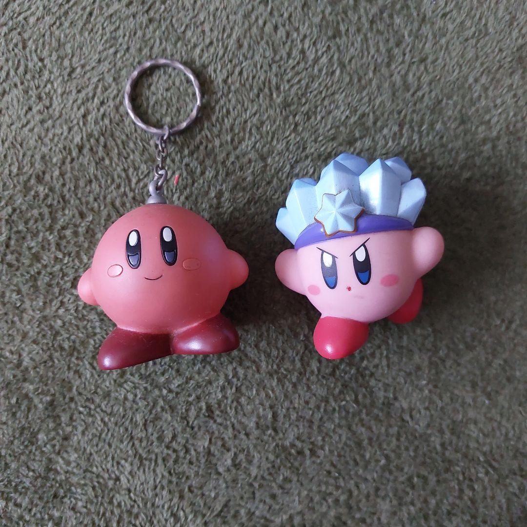 平成レトロ星のカービィキーホルダー&フィギュア2点セット - メルカリ
