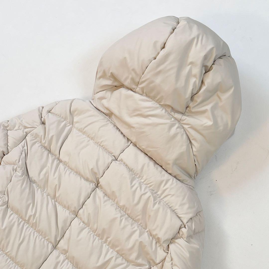 ヘルノ ポーラテック フードショートダウン ジャケット ライトベージュ