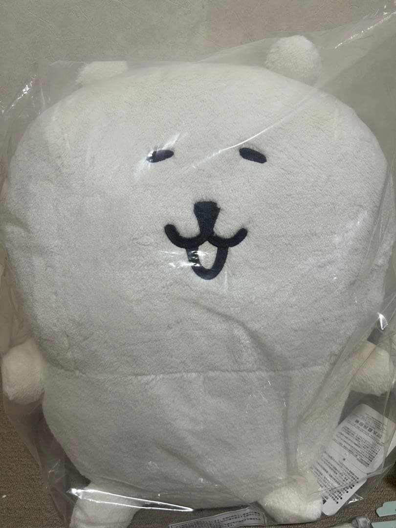 ナガノキャラクターズ くまだらけ ぬいぐるみくじ A賞 もっちり特大ぬいぐるみ ナガノキャラクターズ ふわもち！くまだらけ ぬいぐるみくじ - ナガノ