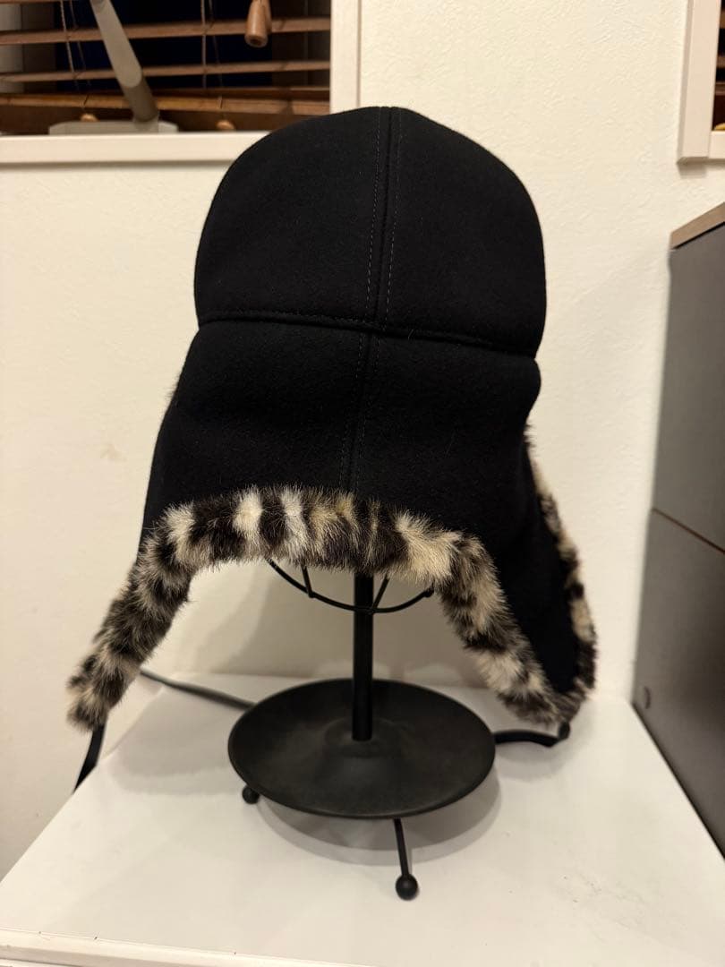美品）イタリア製Stella McCartney ファー キャップ - メルカリ
