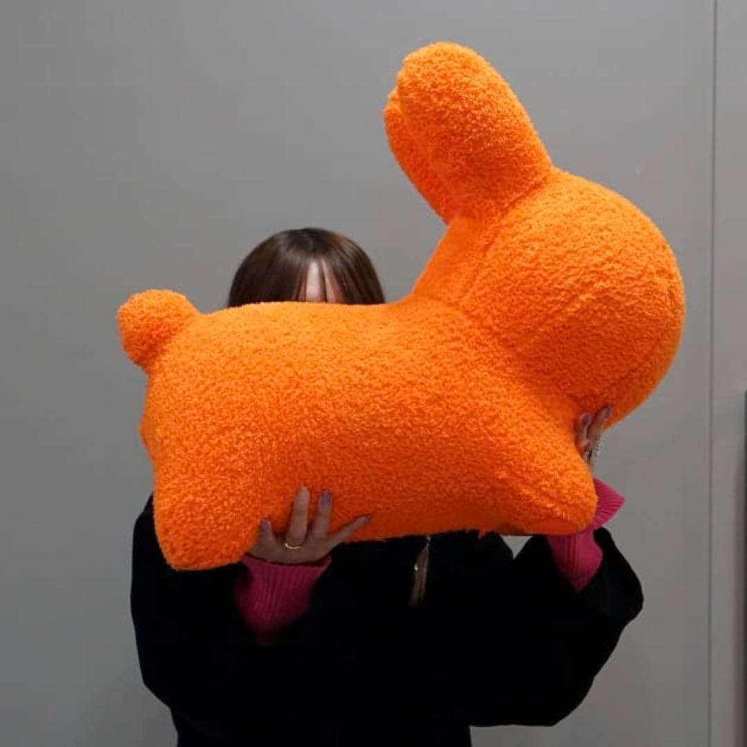 ビームス別注idesブルーナボンボンふわモコラビット - メルカリ