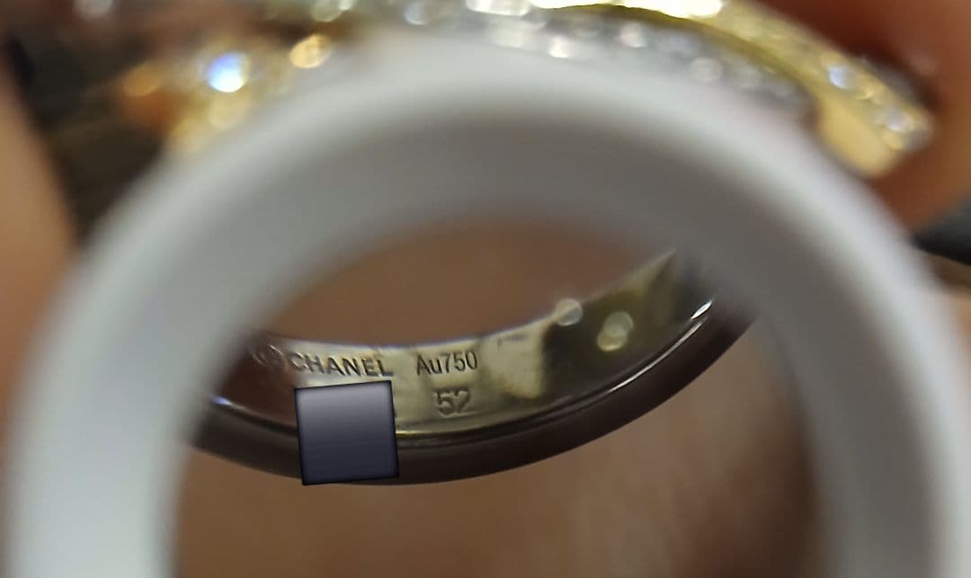 年越しSALE　ココ　シャネル　コメットリング　レア　美品　星　流星　ダイヤ