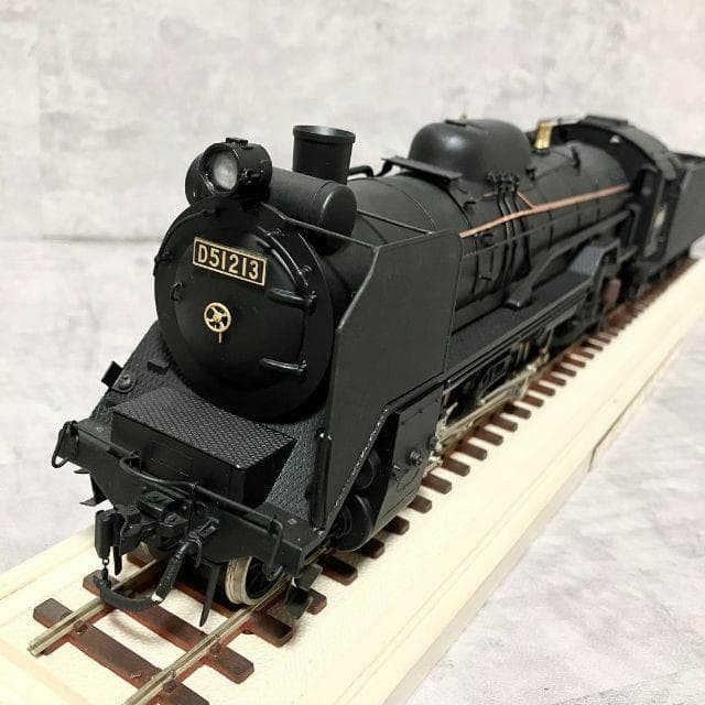 良品 1/42スケール 蒸気機関車 D51型 汽車 模型 三井金属工芸製 - メルカリ