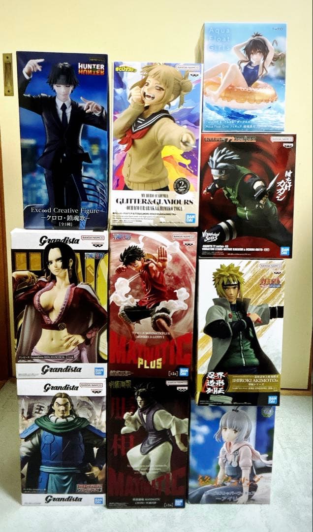 最新人気フィギュア】10種セット ワンピース ヒロアカ NARUTO等 - メルカリ