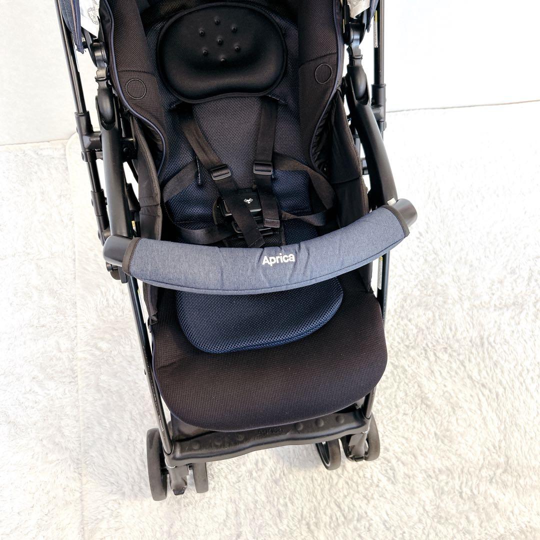 美品】Aprica ラクーナビッテ ベビーカー 2022モデル レザー - メルカリ