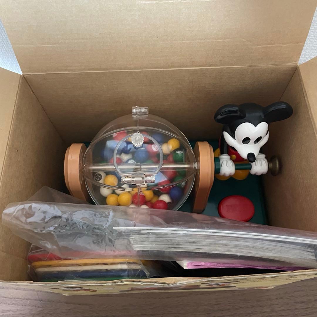 トミー ディズニー ビンゴパーティー 動作確認済み ビンゴマシーン ミッキー