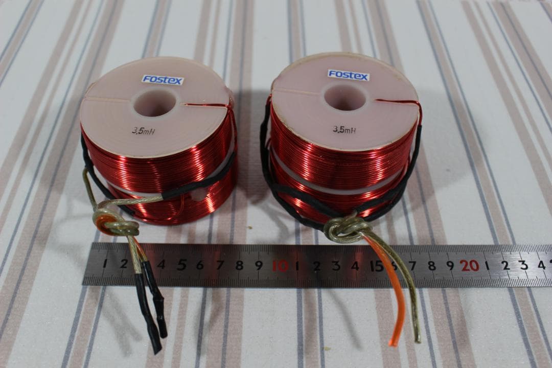ムック　FOSTEX 3.5mH ネットワークコイル 745g　４個