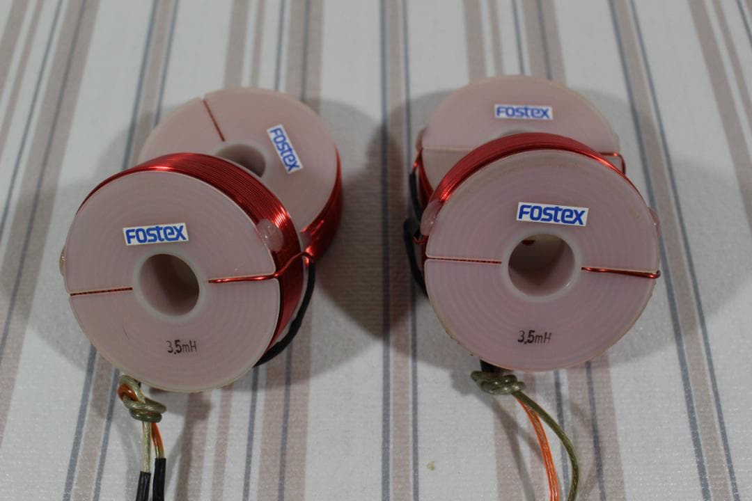 ムック　FOSTEX 3.5mH ネットワークコイル 745g　４個