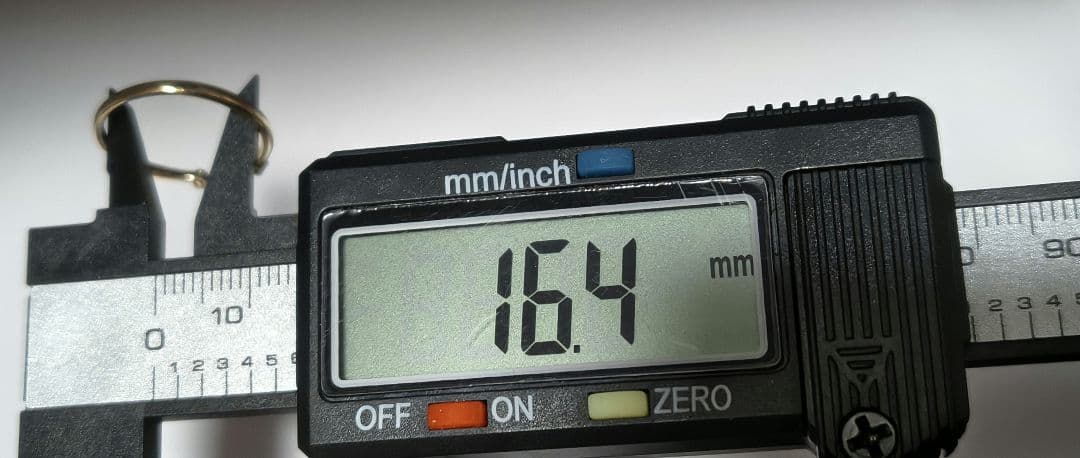 K10 金 ダイヤモンド リング 指輪 1.04g ハート 11号