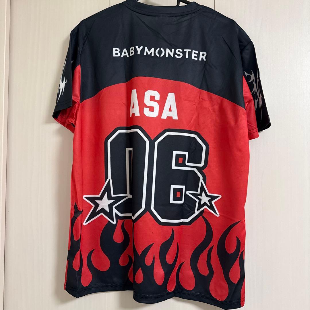 新品】BABYMONSTER ベビモン Tシャツ Lサイズ アサ ASA - メルカリ