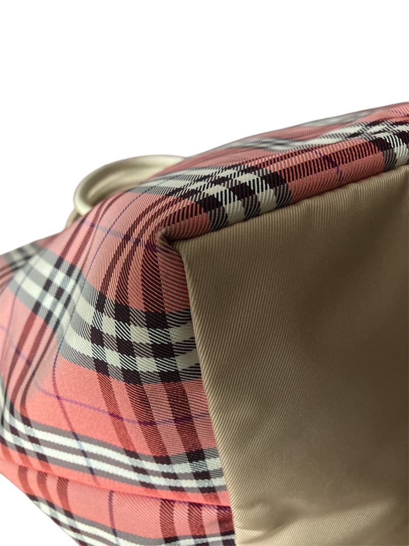 BURBRRY BLUE LAVEL ノバチェック 舟形トートバック - メルカリ