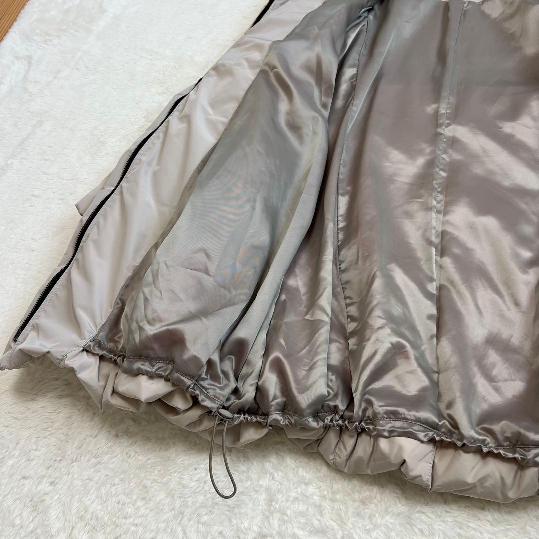 センソユニコ ダウンジャケット チェック柄 フェザー ツイード