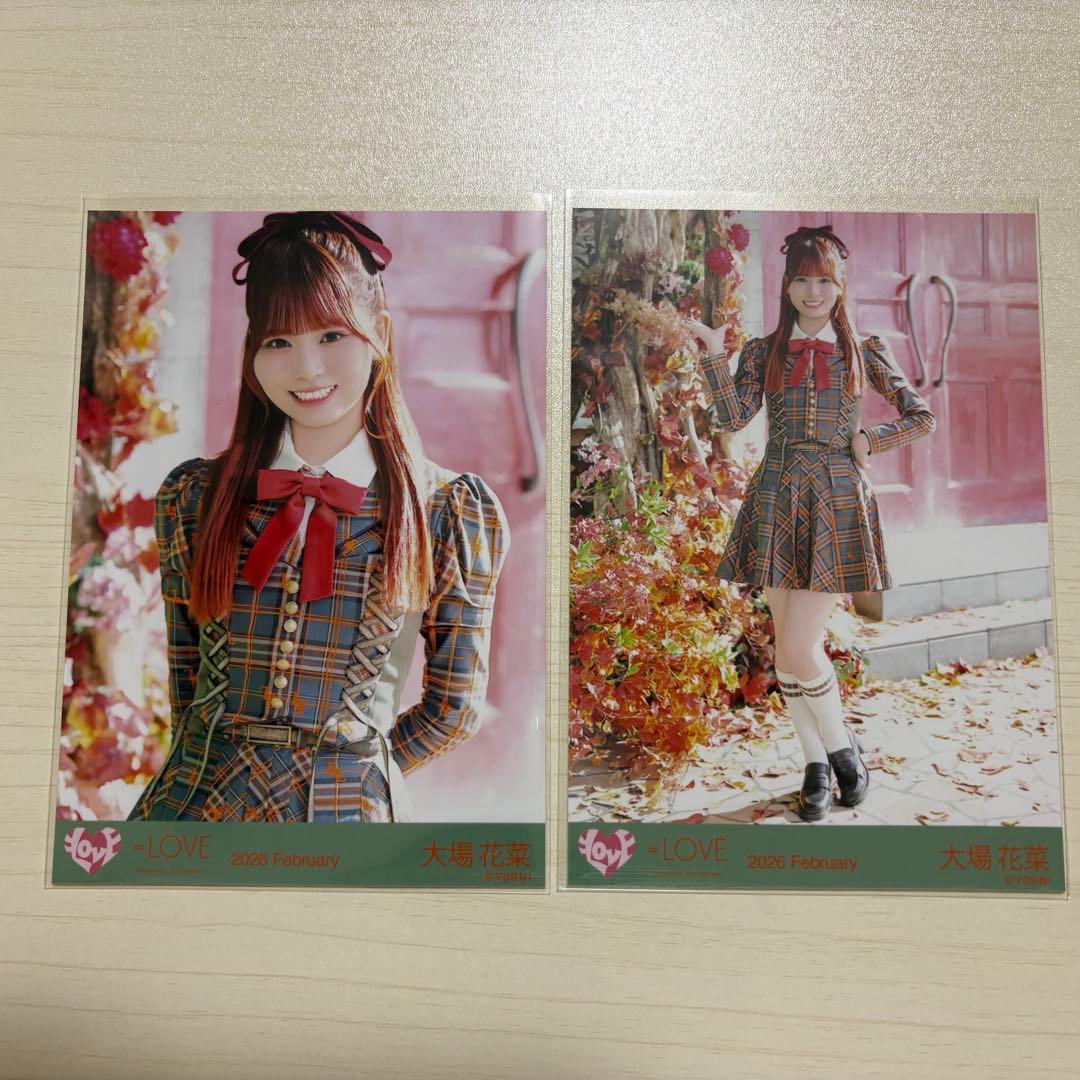 イコラブ 大場花菜 ラブソングに襲われる 歌唱衣装アザーカット 生写真