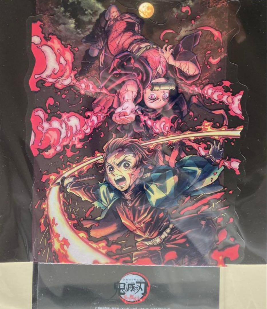 鬼滅の刃 那田蜘蛛山編 入場者特典 キービジュアルクリアスタンド