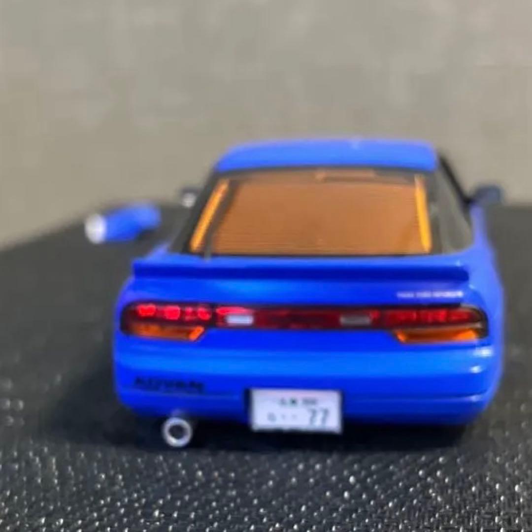 ミニッツ シルエイティ コバルトブルー フルエアロ 3連プロジェクター