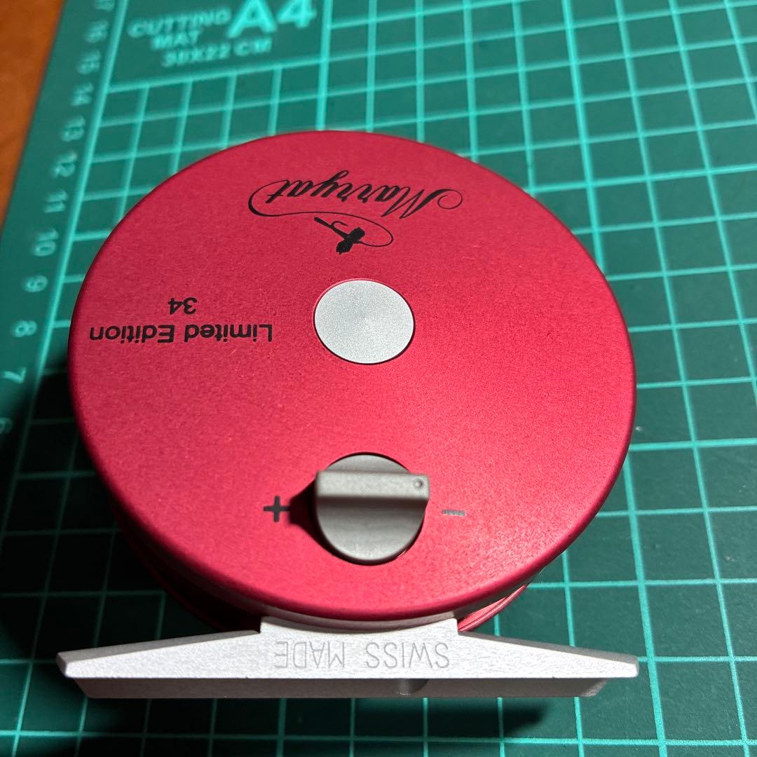 スミス マリエット34 レッド リミテッドエディション フライリール