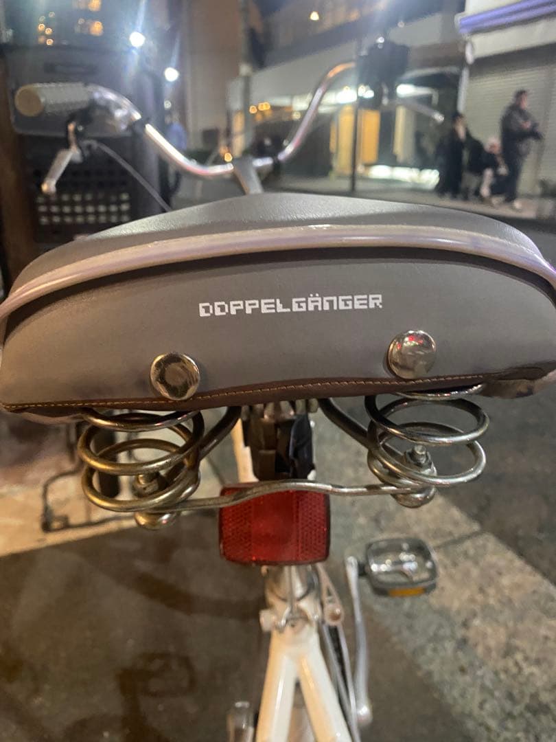 ドッペルギャンガー 20インチ 6段変速折り畳み自転車 301@F ホワイト