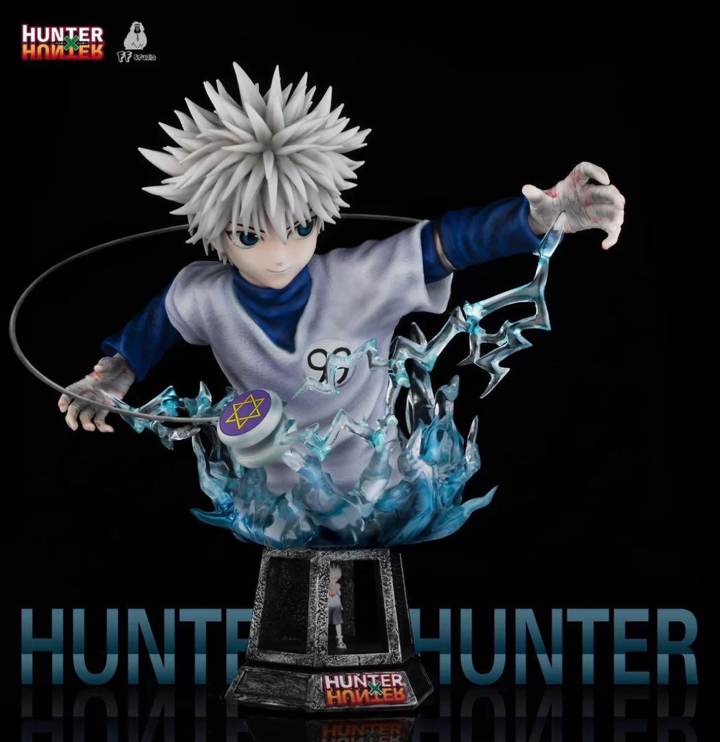 hunter×hunter キルア＝ゾルディック ガレージキット スタチュー① Amazon | キルア・ゾルディック フィギュア 1/6スケール 塗装済み完成