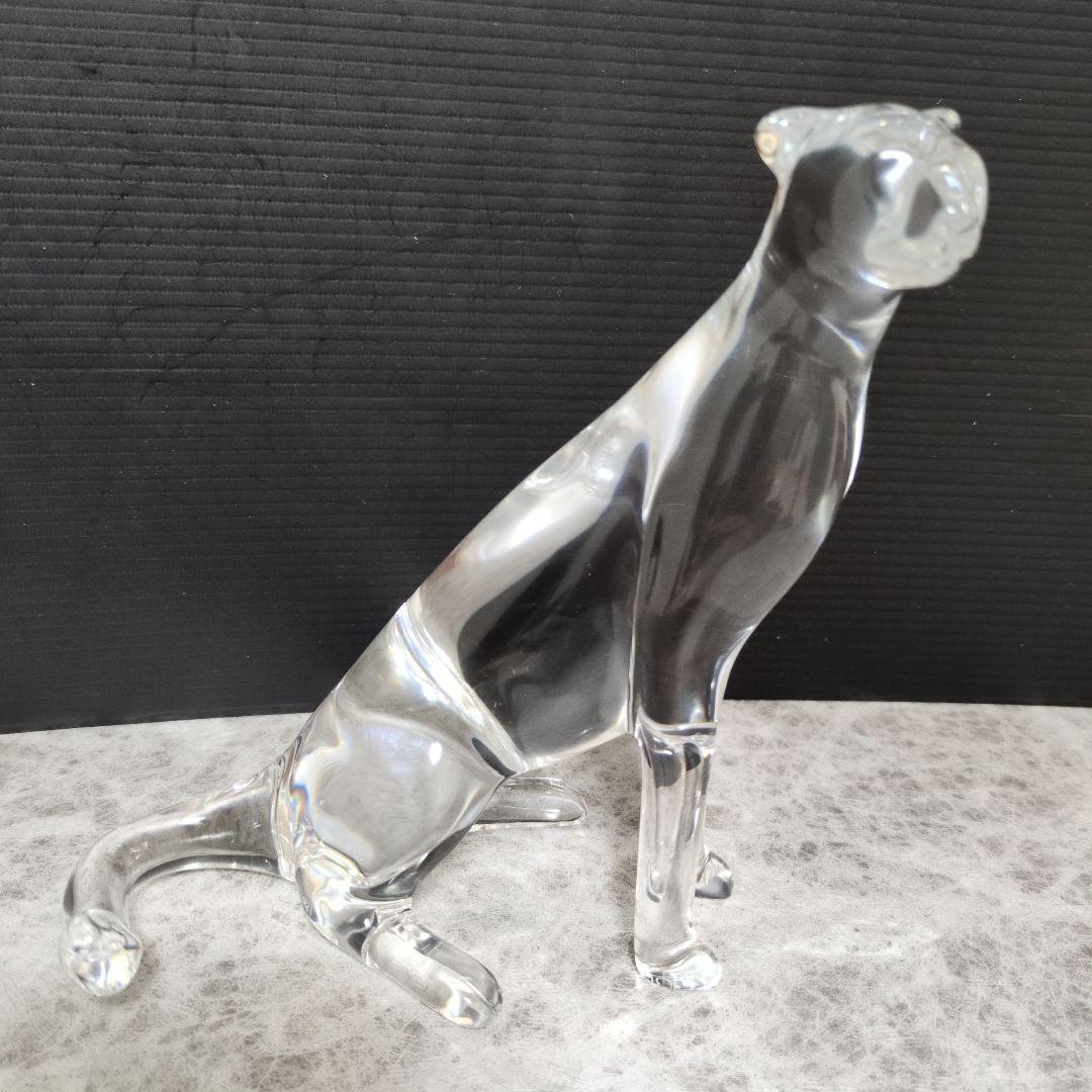 （希少）Baccarat バカラ（大型） チーター ヒョウ フィギュリン 楽天市場】美品 Baccarat バカラ LOET VANDERVEEN クリスタルオブジェ