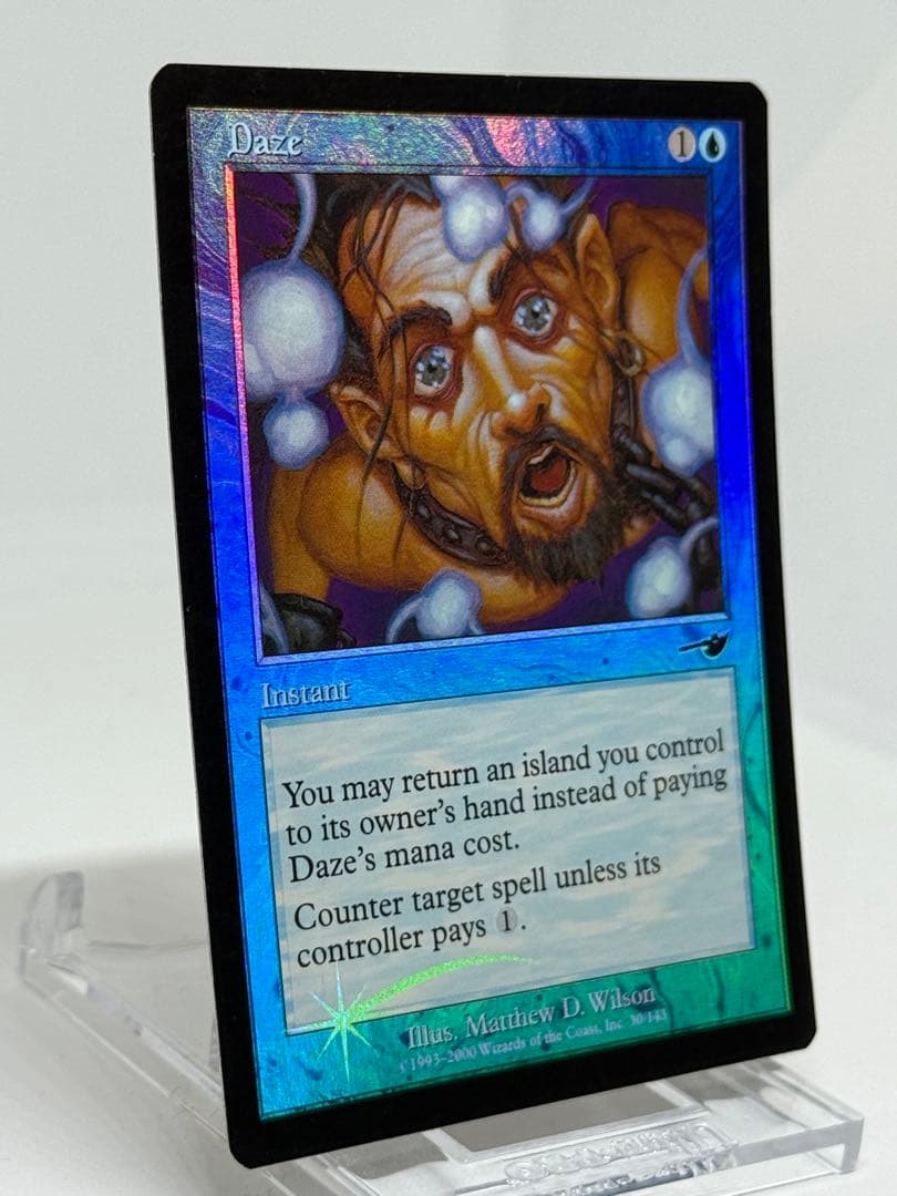 【Foil】《目くらまし/Daze》[NEM]英語版