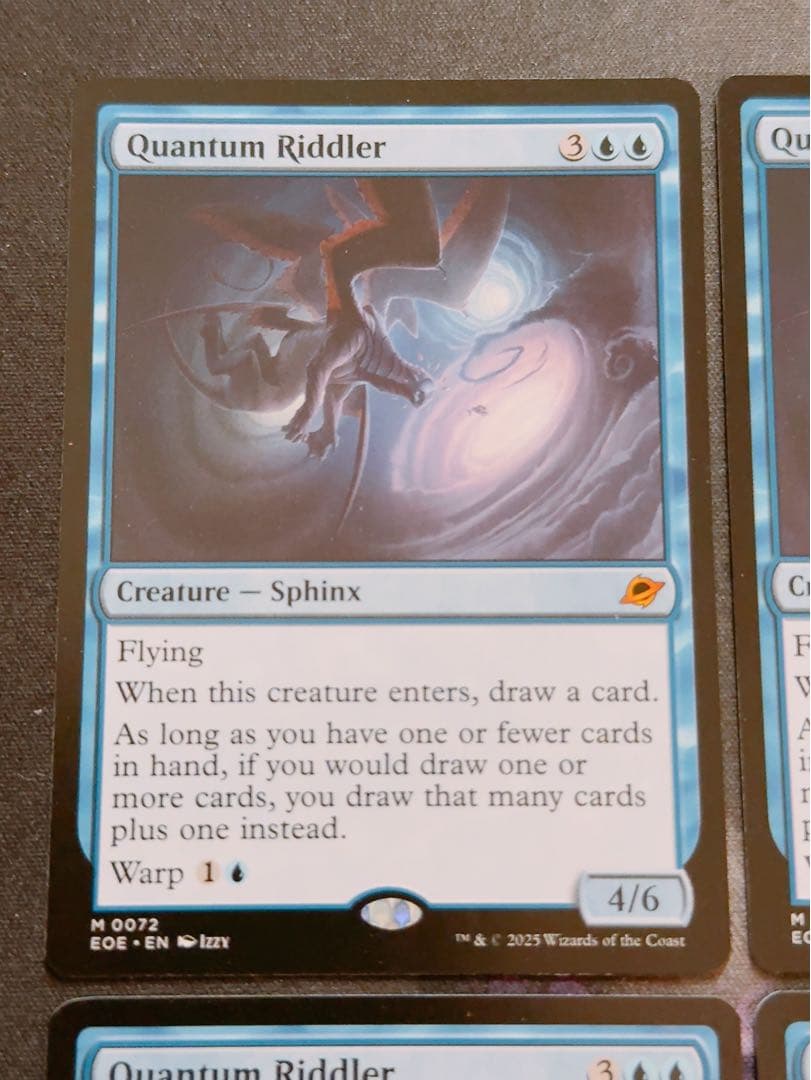 量子の謎かけ屋　英語　4枚セット