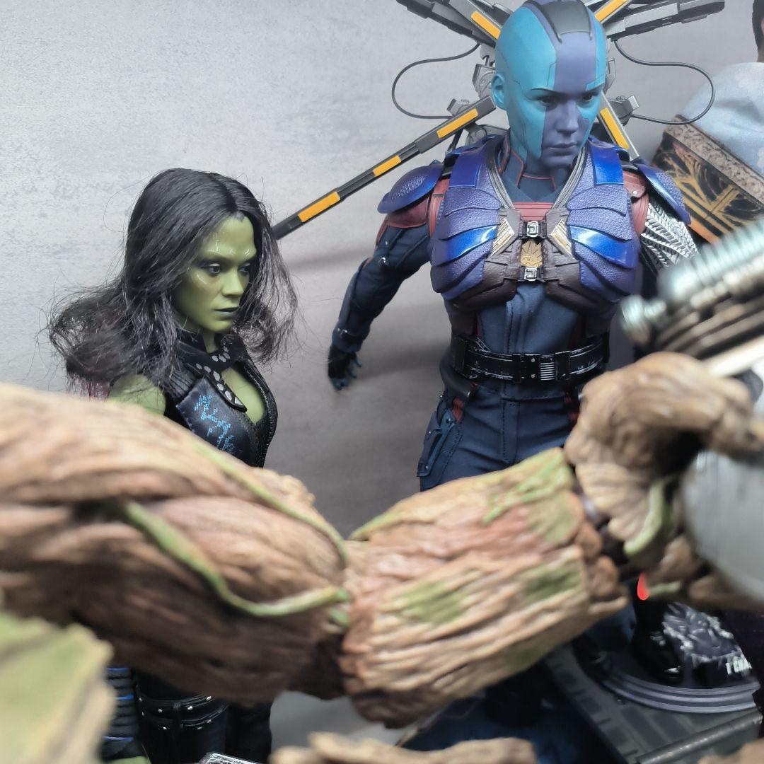 美品 ホットトイズ ガーディアンズ・オブ・ギャラクシー 1/6 ガモーラ