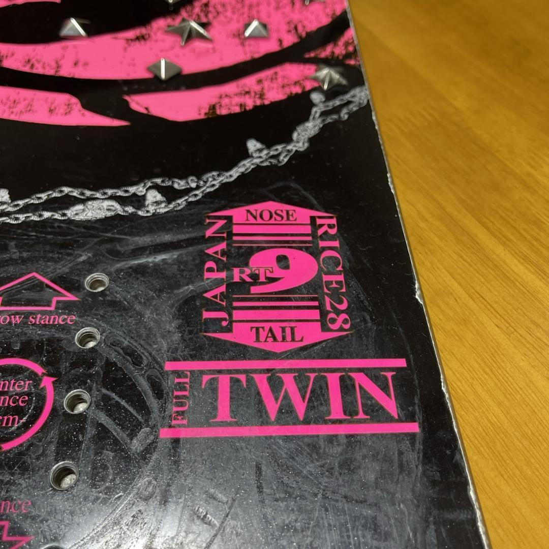 破格】RICE28 RT-9 twin 151cm グラトリ キッカー フリー - メルカリ