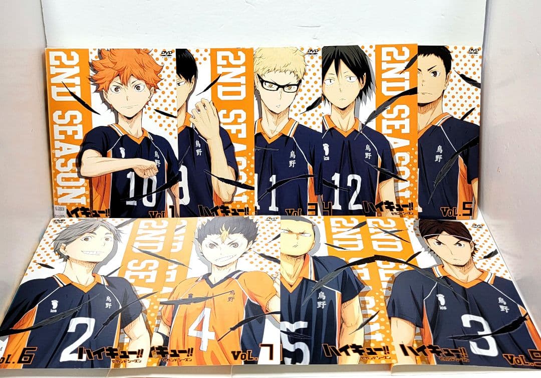 ハイキュー‼︎ セカンドシーズン DVD 全9巻セット レンタル アニメ 91HRxDYY4HL.jpg